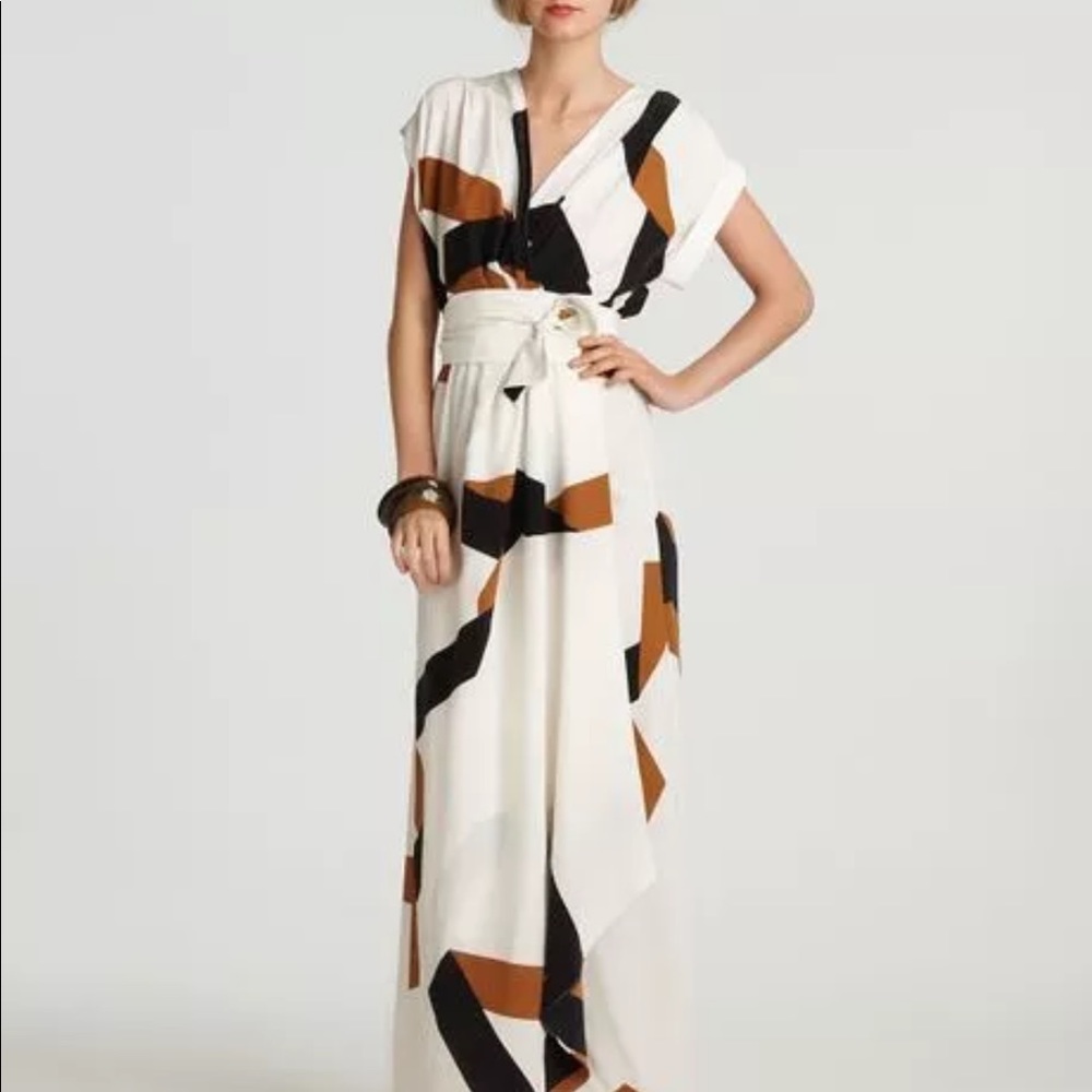 Diane Avon Furstenberg: Silk Wrap Maxi Dress